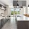 Spacious well-lit demonstration kitchen