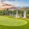 Outting Green with lush landscaping